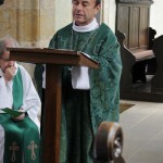 Bishop Dusan Hejbal from the Old-Catholic Church in the Czech Republic preaching at St. Clements.